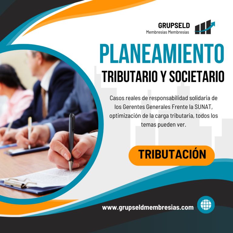 Planeamiento tributario y societario