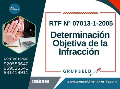 Determinación Objetiva de la Infracción